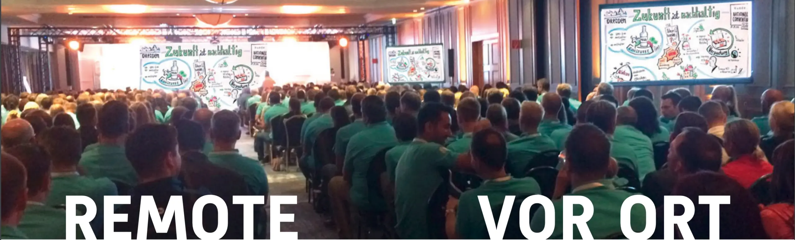Remote oder vor Ort